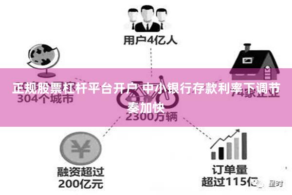 正规股票杠杆平台开户 中小银行存款利率下调节奏加快