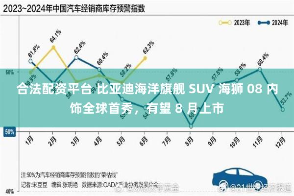 合法配资平台 比亚迪海洋旗舰 SUV 海狮 08 内饰全球首秀，有望 8 月上市