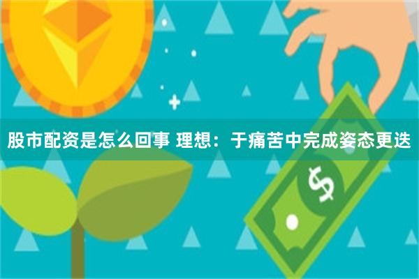 股市配资是怎么回事 理想：于痛苦中完成姿态更迭