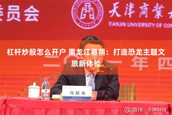杠杆炒股怎么开户 黑龙江嘉荫：打造恐龙主题文旅新体验